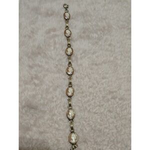 Vintage/Antique‎ 12k Gold Filled Carved Cameo Bracelet